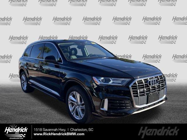 used 2021 Audi Q7 car, priced at $31,719