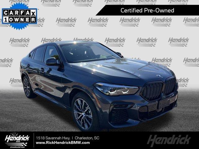 used 2022 BMW X6 car, priced at $57,991