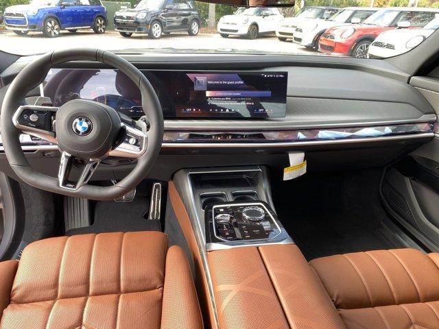 new 2025 BMW 740 car, priced at $108,975