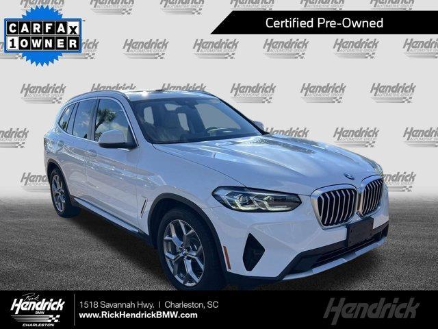 used 2022 BMW X3 car, priced at $35,291