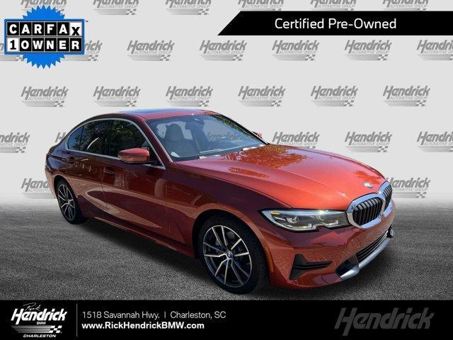 used 2021 BMW 330 car, priced at $32,219