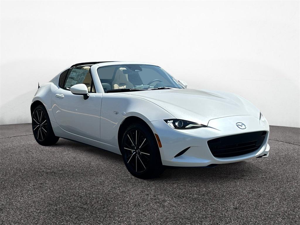 new 2025 Mazda MX-5 Miata RF car, priced at $38,665