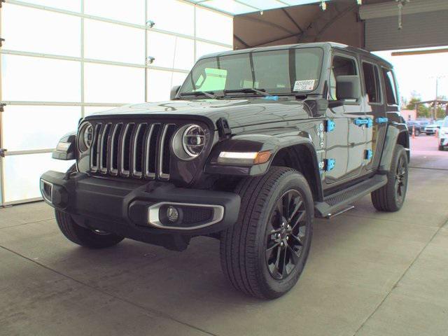 used 2021 Jeep Wrangler Unlimited 4xe car, priced at $30,384