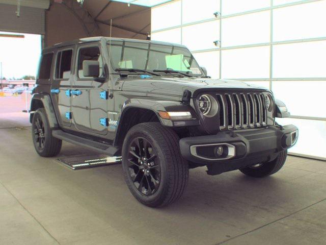 used 2021 Jeep Wrangler Unlimited 4xe car, priced at $30,384
