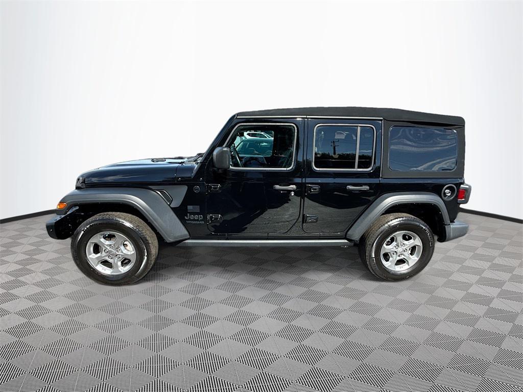 used 2021 Jeep Wrangler Unlimited car, priced at $25,021