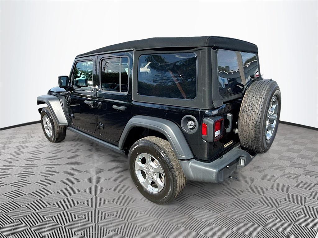 used 2021 Jeep Wrangler Unlimited car, priced at $25,021