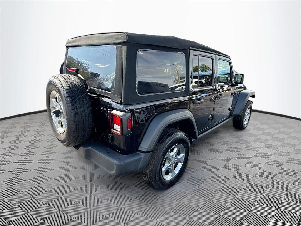 used 2021 Jeep Wrangler Unlimited car, priced at $25,021
