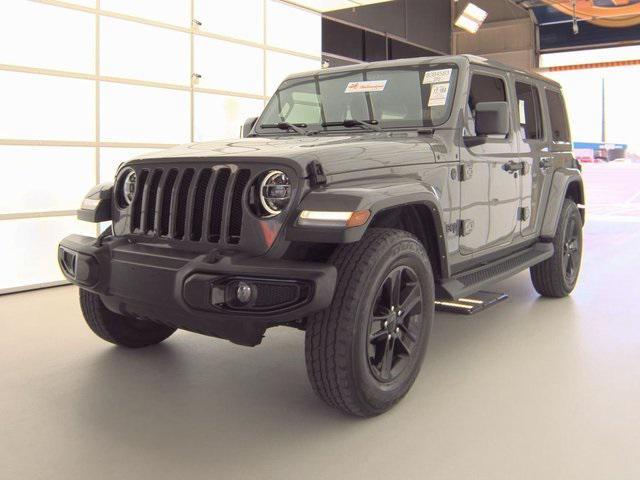 used 2021 Jeep Wrangler Unlimited car, priced at $26,757