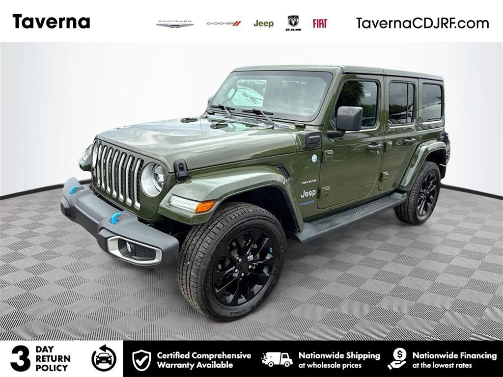used 2022 Jeep Wrangler Unlimited 4xe car, priced at $29,356