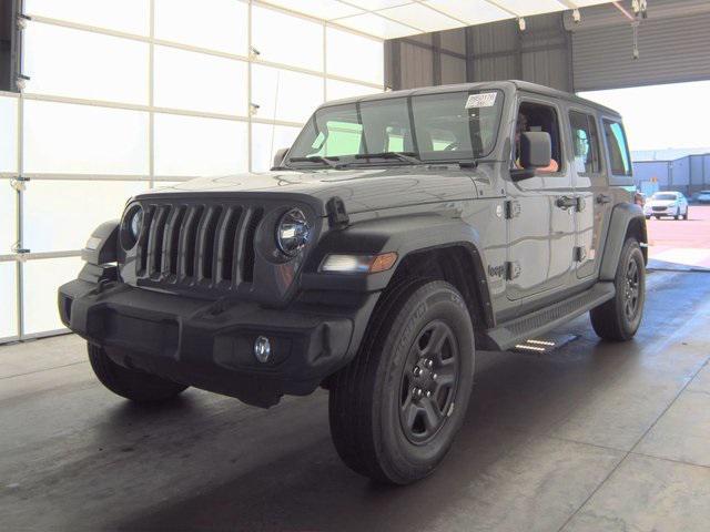 used 2021 Jeep Wrangler Unlimited car, priced at $25,515