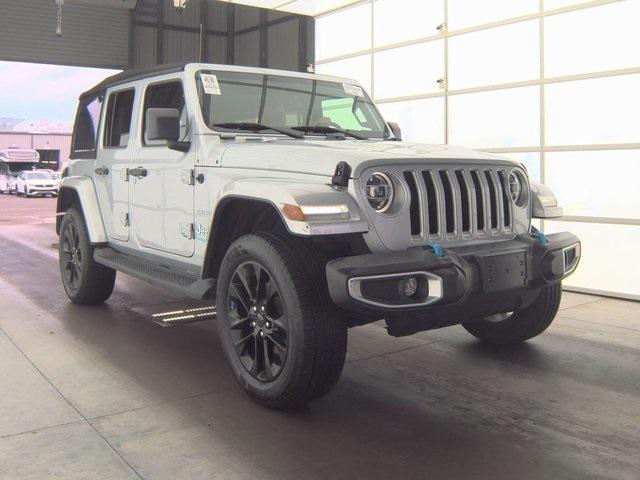 used 2022 Jeep Wrangler Unlimited 4xe car, priced at $28,139