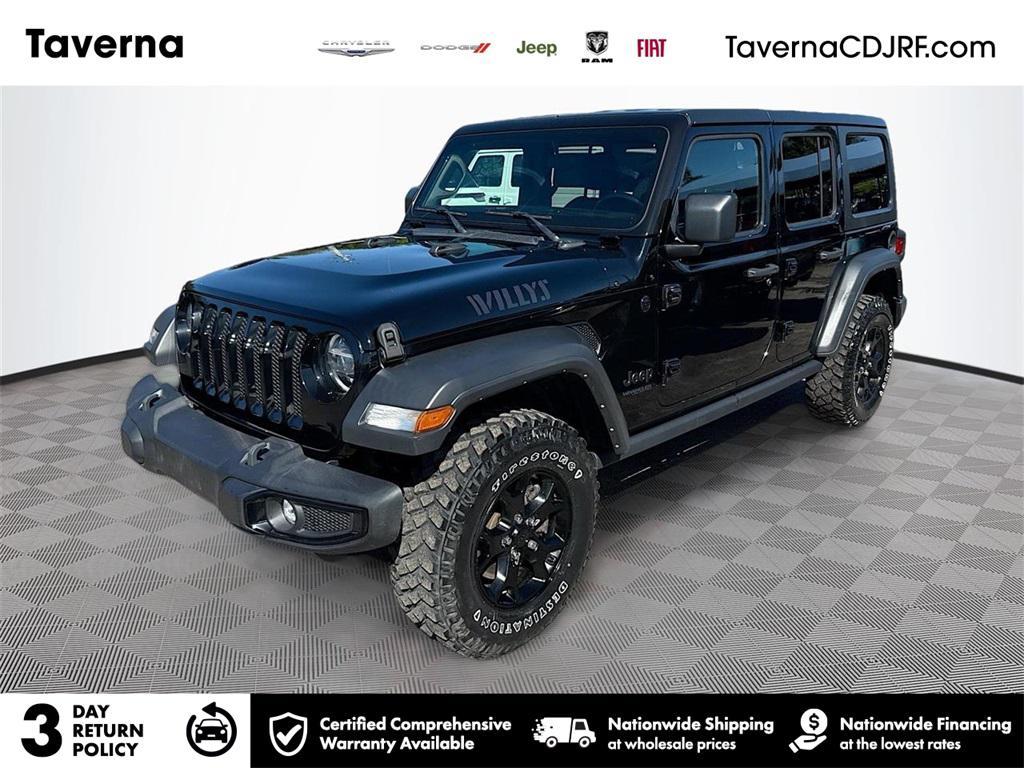 used 2021 Jeep Wrangler car, priced at $23,006