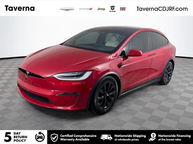 used 2022 Tesla Model X car, priced at $47,564