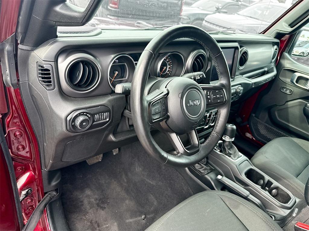 used 2021 Jeep Wrangler car, priced at $26,186