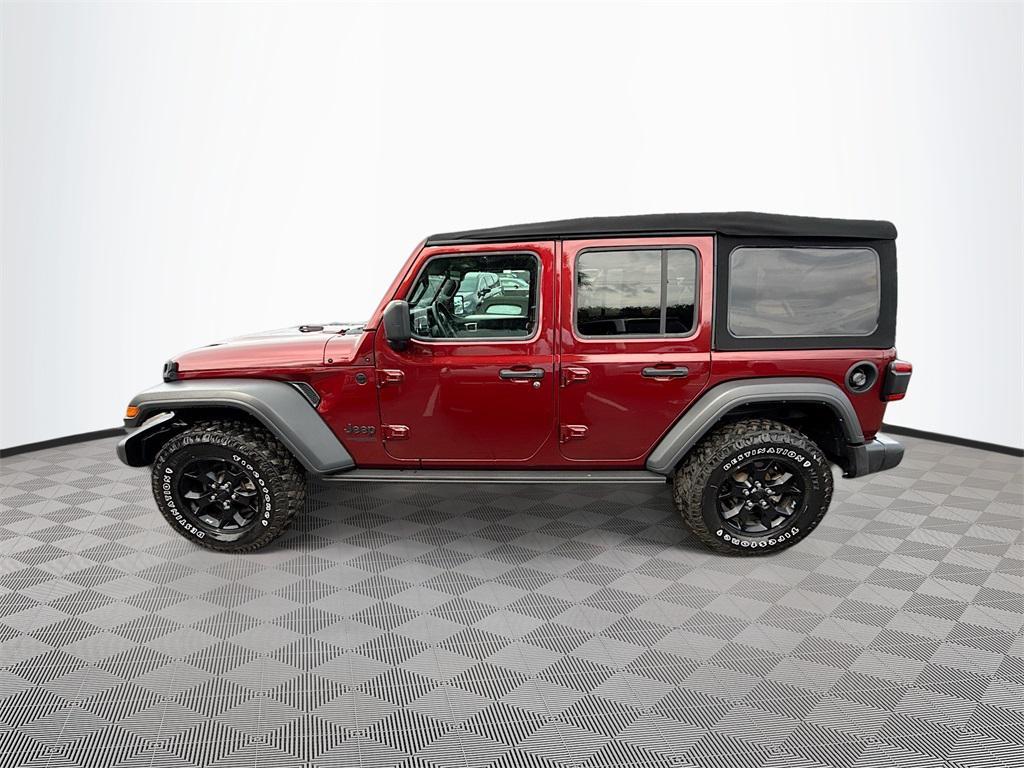 used 2021 Jeep Wrangler car, priced at $26,186