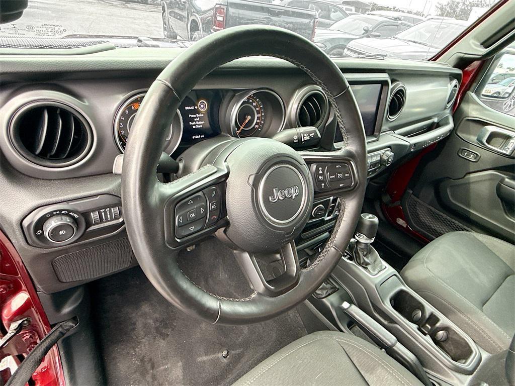 used 2021 Jeep Wrangler car, priced at $26,186