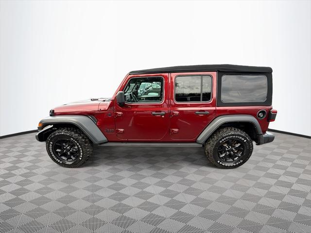 used 2021 Jeep Wrangler car, priced at $26,186