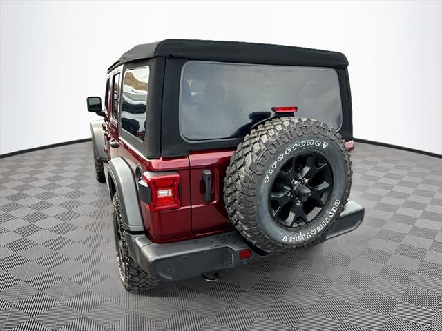 used 2021 Jeep Wrangler car, priced at $26,186