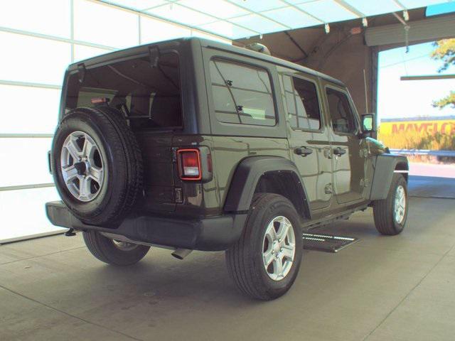 used 2022 Jeep Wrangler Unlimited car, priced at $27,554