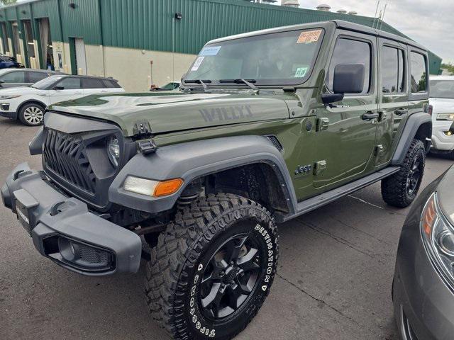 used 2021 Jeep Wrangler car, priced at $27,694