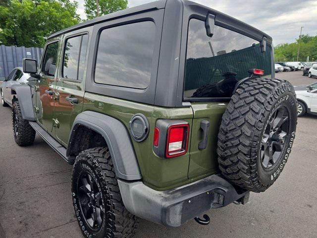 used 2021 Jeep Wrangler car, priced at $27,694