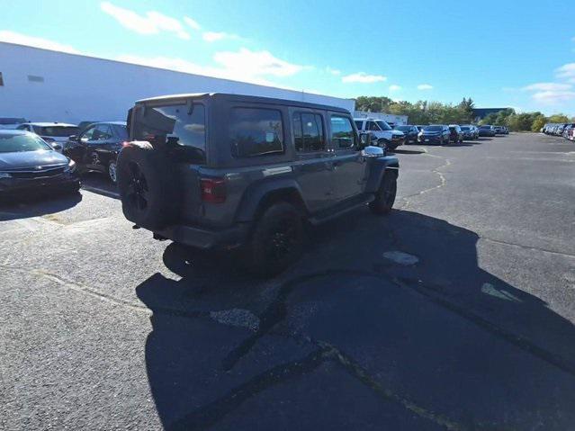 used 2021 Jeep Wrangler Unlimited car, priced at $15,262