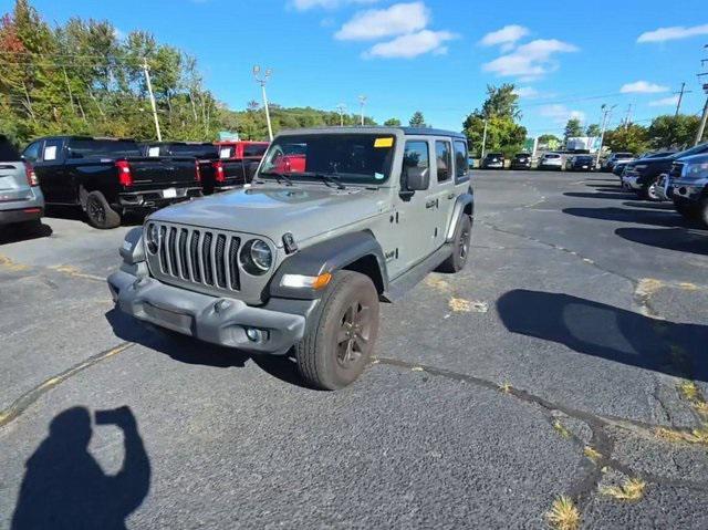 used 2021 Jeep Wrangler Unlimited car, priced at $15,262