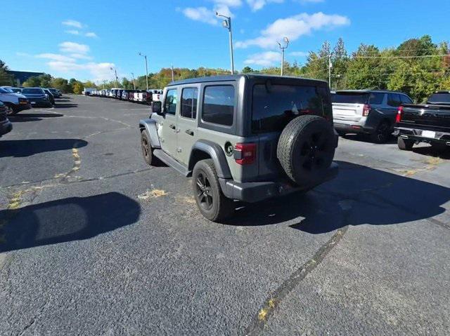 used 2021 Jeep Wrangler Unlimited car, priced at $15,262