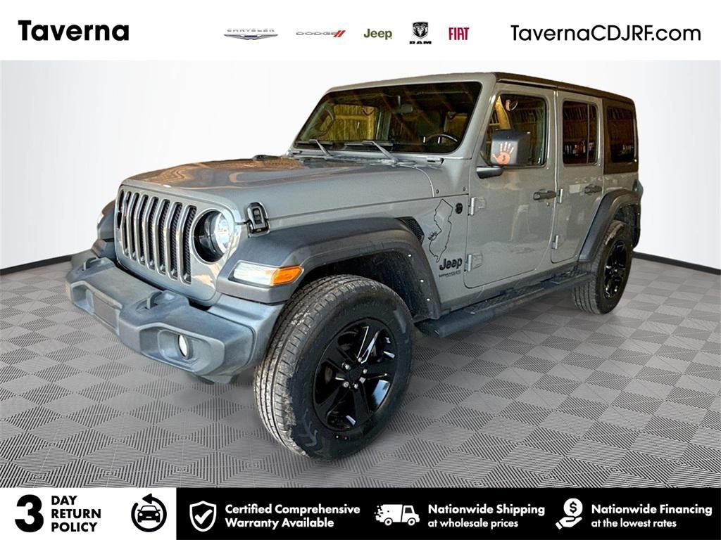 used 2021 Jeep Wrangler Unlimited car, priced at $24,850