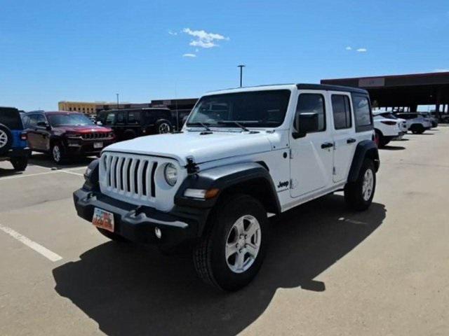 used 2023 Jeep Wrangler car, priced at $23,022