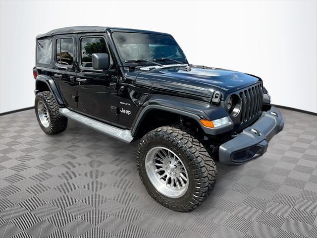 used 2019 Jeep Wrangler Unlimited car, priced at $29,584