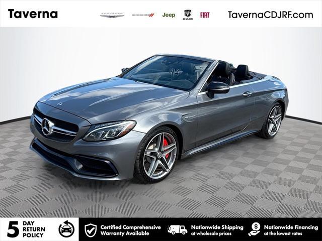 used 2018 Mercedes-Benz AMG C 63 car, priced at $35,317