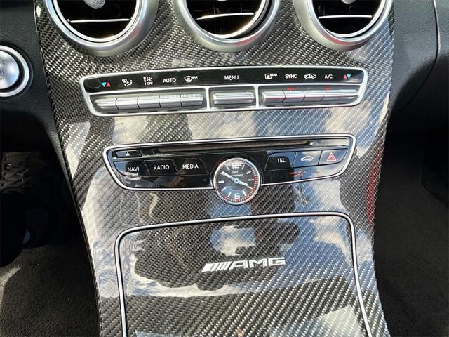 used 2018 Mercedes-Benz AMG C 63 car, priced at $35,317