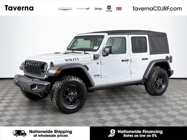 new 2025 Jeep Wrangler 4xe car, priced at $44,972