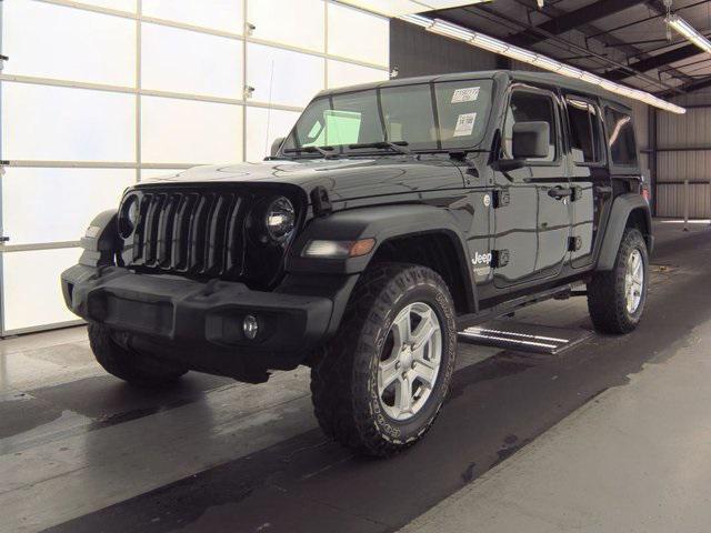 used 2021 Jeep Wrangler Unlimited car, priced at $21,991