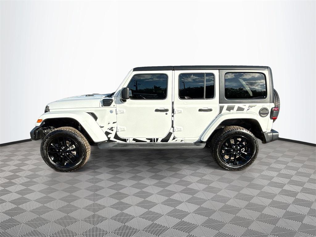 used 2021 Jeep Wrangler Unlimited 4xe car, priced at $24,235