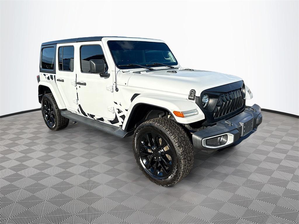 used 2021 Jeep Wrangler Unlimited 4xe car, priced at $24,235