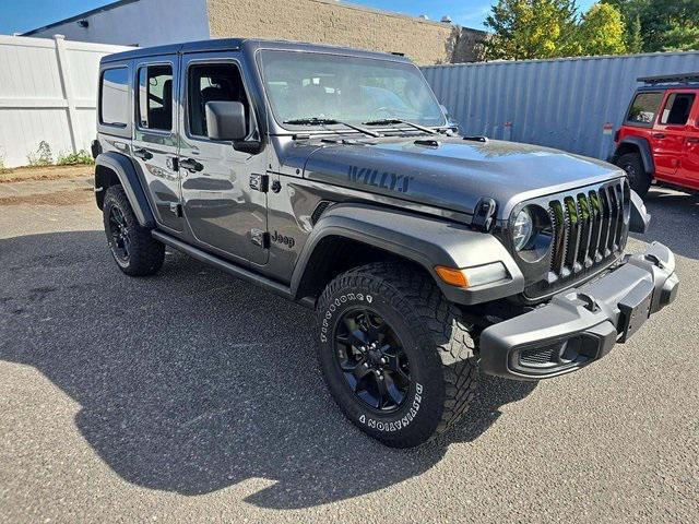 used 2021 Jeep Wrangler car, priced at $22,544