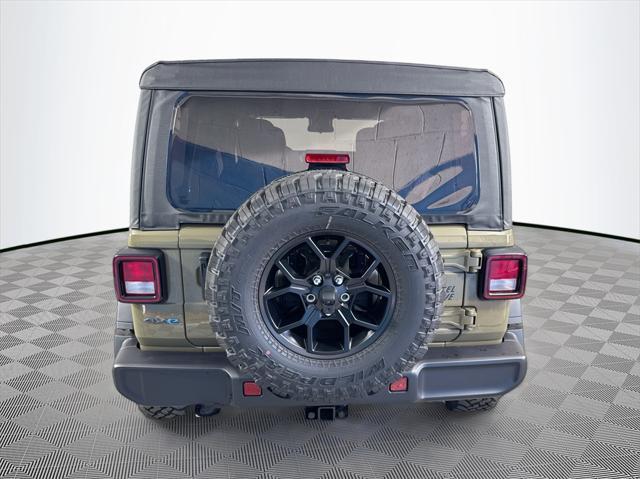 new 2025 Jeep Wrangler 4xe car, priced at $45,479