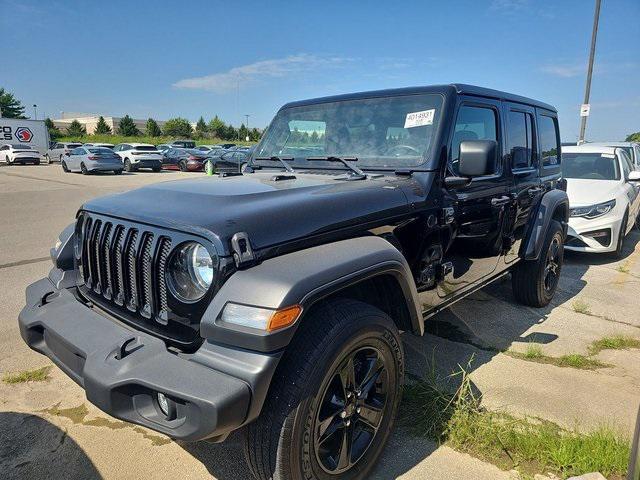 used 2022 Jeep Wrangler Unlimited car, priced at $29,483