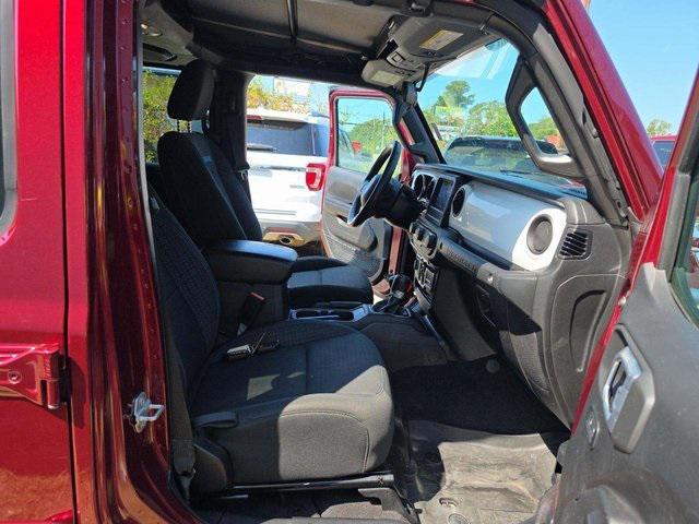 used 2021 Jeep Wrangler Unlimited car, priced at $20,555