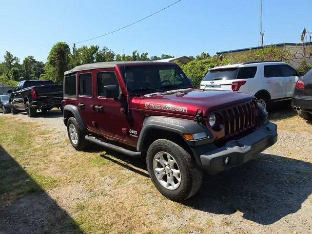 used 2021 Jeep Wrangler Unlimited car, priced at $20,555