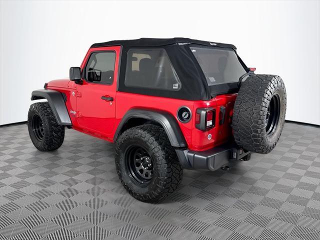 used 2021 Jeep Wrangler car, priced at $22,936