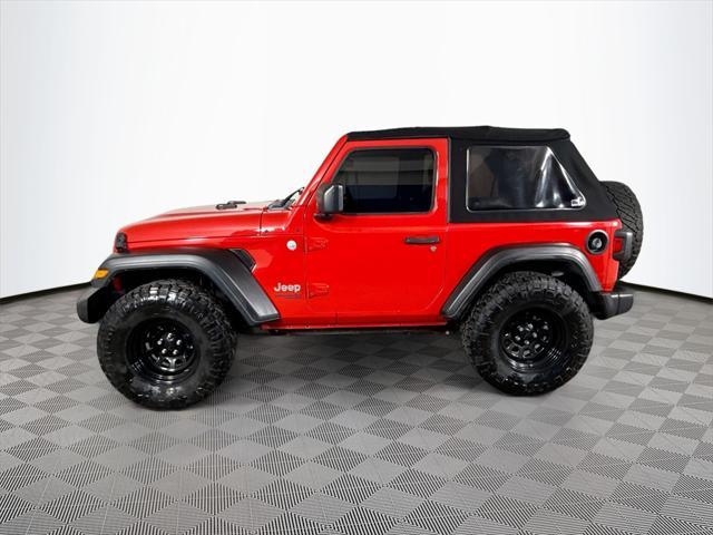 used 2021 Jeep Wrangler car, priced at $22,936