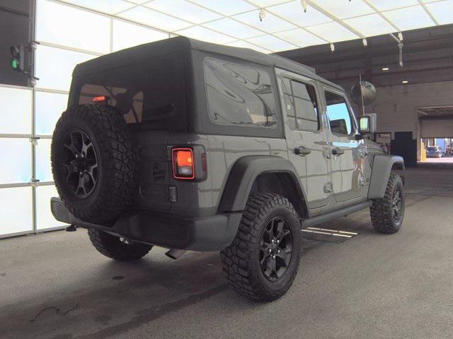 used 2021 Jeep Wrangler Unlimited car, priced at $25,845
