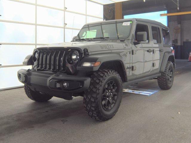 used 2021 Jeep Wrangler Unlimited car, priced at $25,845