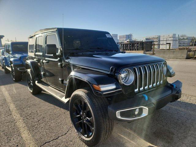 used 2022 Jeep Wrangler Unlimited 4xe car, priced at $31,424