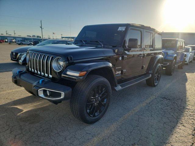 used 2022 Jeep Wrangler Unlimited 4xe car, priced at $31,424