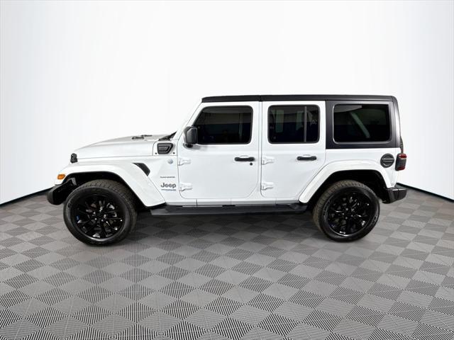 used 2022 Jeep Wrangler Unlimited 4xe car, priced at $28,387