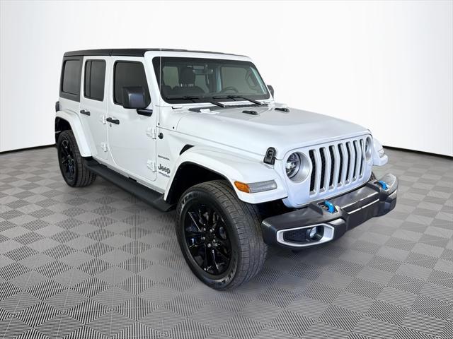 used 2022 Jeep Wrangler Unlimited 4xe car, priced at $28,387